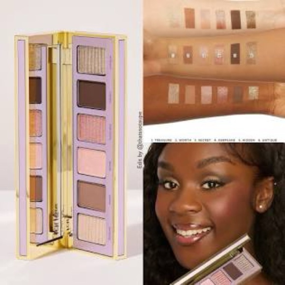 Tarte to go Eyeshadow Palette - Gold, Brown, and Pink Hues